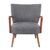 The Home Collective Grey Cooper Armchair