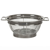 MasterPro 20cm Round Stainless Steel Deluxe Mesh Colander