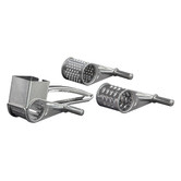 MasterPro 4 Piece Deluxe Rotary Grater Set