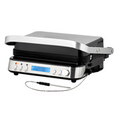 MasterPro Stainless Steel Electric Grill with Temperature Probe