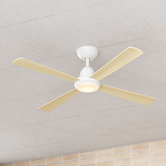 Four Seasons Combat 122cm DC Ceiling Fan with LED Light