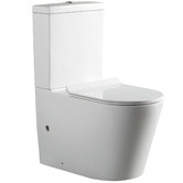 Belbagno Flay-R Ceramic Rimless Toilet Suite
