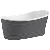 Belbagno Ritz 1676mm Acrylic Freestanding Bath