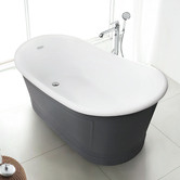 Belbagno Ritz 1676mm Acrylic Freestanding Bath