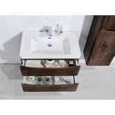 Belbagno Ancona 900mm Wall Hung Single Vanity