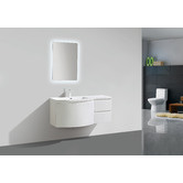 Belbagno Prospero 1200mm Wall Hung Single Vanity
