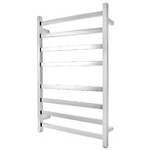 Belbagno 650 x 900mm 8 Bar Wall Mounted Heated Towel Rail