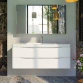 Belbagno Ancona 1200mm Wall Hung Single Vanity