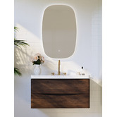 Belbagno Q-Line Oval LED Mirror