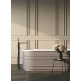 Belbagno Grey Bucciano 1675mm  Freestanding Bath