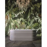 Belbagno Grey Bucciano 1675mm  Freestanding Bath