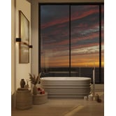 Belbagno Grey Bucciano 1675mm  Freestanding Bath