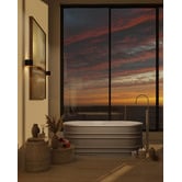 Belbagno Grey Bucciano 1675mm  Freestanding Bath