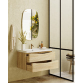 Belbagno Q-Line Oval LED Mirror