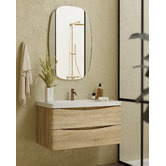 Belbagno Q-Line Oval LED Mirror