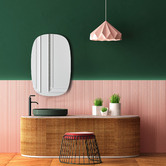 Belbagno Q-Line Oval LED Mirror