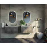 Belbagno Q-Line Oval LED Mirror