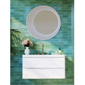 Belbagno Bucciano Round LED Bathroom Wall Mirror