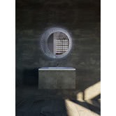 Belbagno Bucciano Round LED Bathroom Wall Mirror