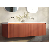 Belbagno Rimini 1500mm Wall Hung Double Vanity