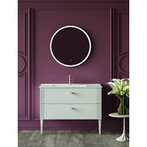 Belbagno Marmo Round LED Mirror