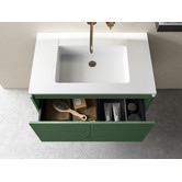 Belbagno Rimini 800mm Wall Hung Single Vanity