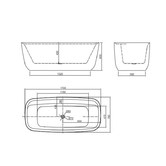 Belbagno Terriccio Free-Standing Bath