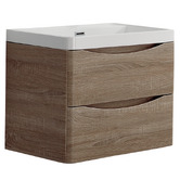 Belbagno Ancona 600mm Wall Hung Single Vanity