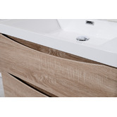 Belbagno Ancona 600mm Wall Hung Single Vanity
