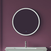Belbagno Marmo Round LED Mirror