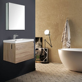 Belbagno Roxanne 600mm Wall Hung Single Vanity