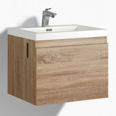 Belbagno Roxanne 600mm Wall Hung Single Vanity