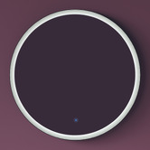 Belbagno Marmo Round LED Mirror