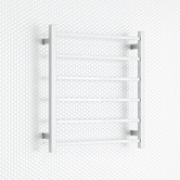 Belbagno 650 x 700mm 6 Bar Wall Mounted Heated Towel Rail