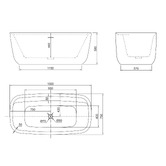 Belbagno Terriccio Free-Standing Bath