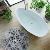 Belbagno Aveo 1700mm Acrylic Freestanding Bath