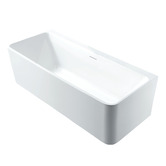 Belbagno Alto Back- To-Wall Freestanding Bath