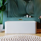 Belbagno Alto Back- To-Wall Freestanding Bath
