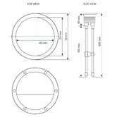 Belbagno Pulsante Dual Flush Button
