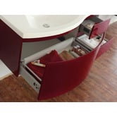 Belbagno Prospero 1200mm Left Hand Wall Hung Single Vanity