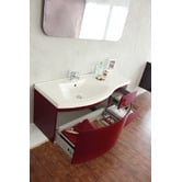 Belbagno Prospero 1200mm Left Hand Wall Hung Single Vanity