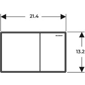 Geberit Sigma60 Dual Flush Button