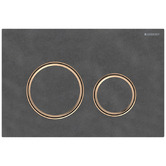 Geberit Sigma21 Black Dual Flush Plate