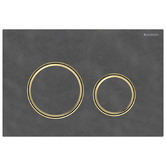 Geberit Sigma21 Black Dual Flush Plate