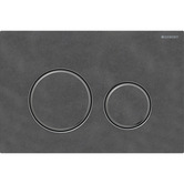 Geberit Sigma50 Mustang Slate Round Dual Flush Plate