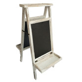 Coast to Coast Home White Washed Brody Easel