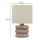 Hub Living 56cm Harris Table Lamp