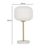 Hub Living 50cm Terry Table Lamp