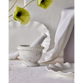 The Home Collective Viola Liveable Cotton-Blend Tablecloth