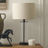 The Home Collective Wesport Linen Table Lamp